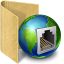 Folder Connections Icon 64x64 png